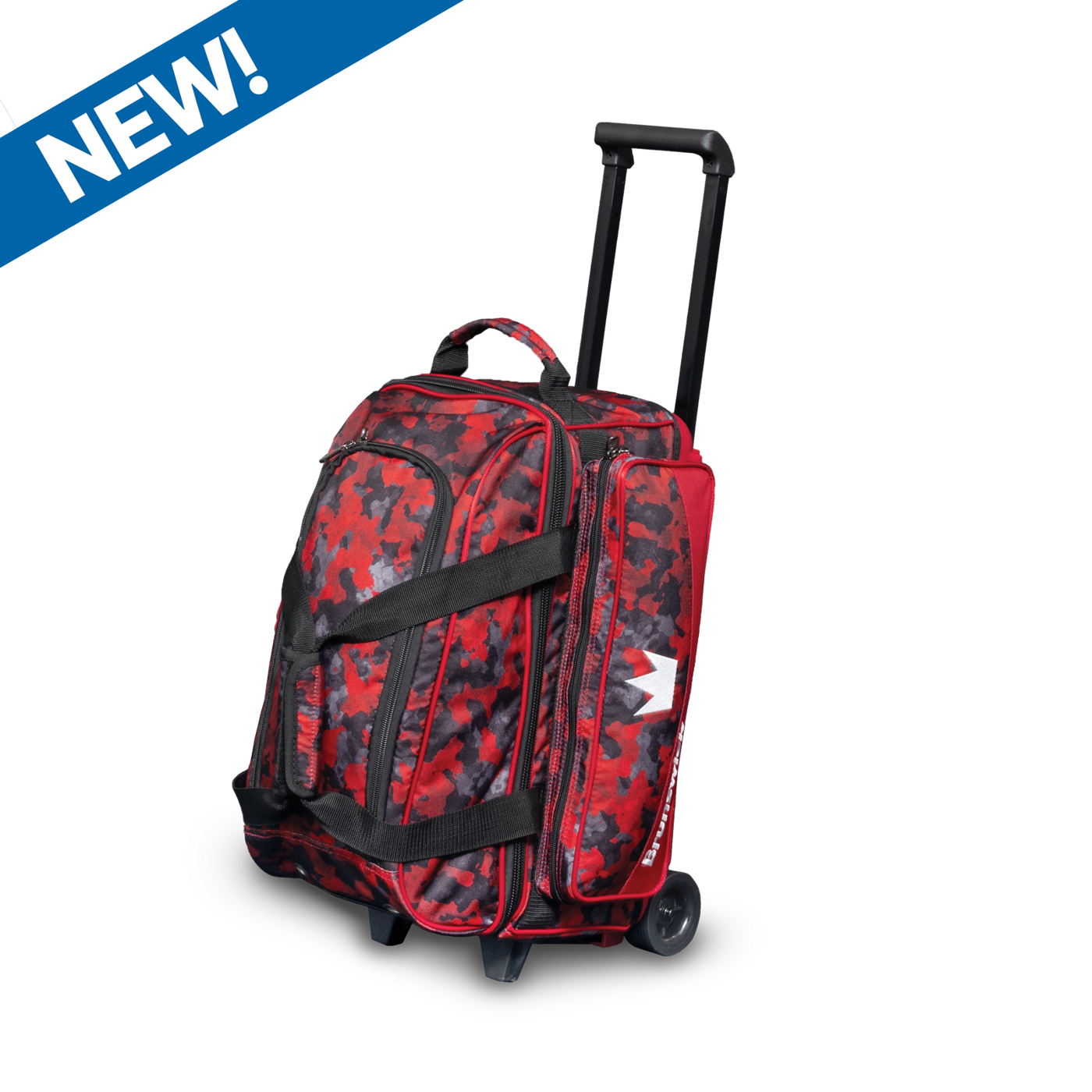 Zone Double Roller Red Chaos Brunswick Bowling