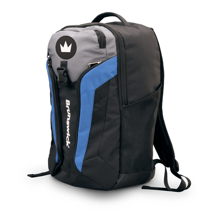 Imperial Backpack Blue three quarter view facing left-1