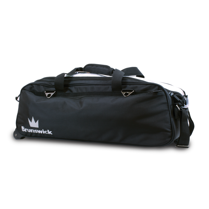 Combat Triple Tote Bag in Black-1