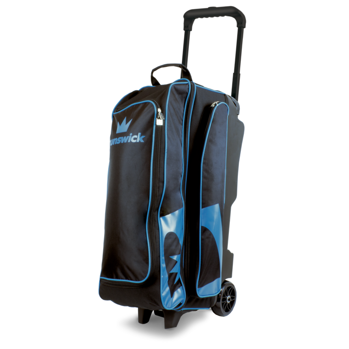 Blitz Triple Roller in Black and Blue-1