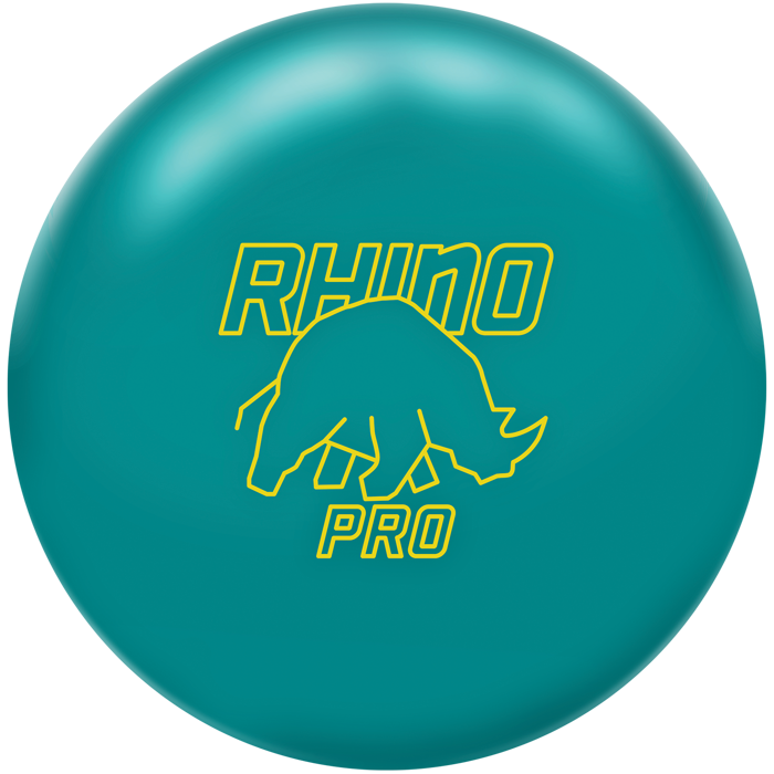 Teal Rhino Pro Vintage Bowling Ball-1