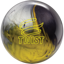 Twist Black Gold Silver bowling ball-1