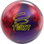 Twist Red Purple bowling ball-1