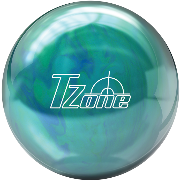 Caribbean Blue Brunswick T-Zone PRE-DRILLED Bowling Ball