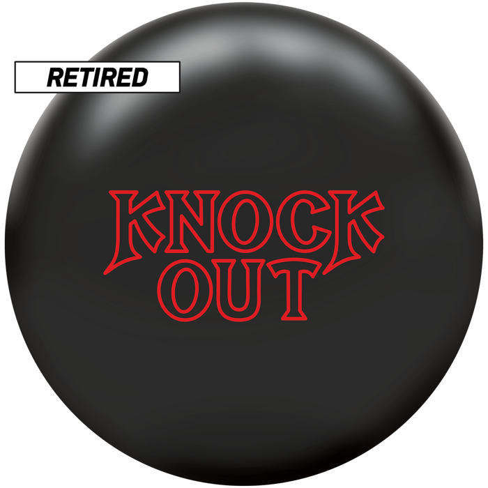 Retired Knock Out bowling ball-1