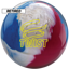 Retired twist red white blue bowling ball-1