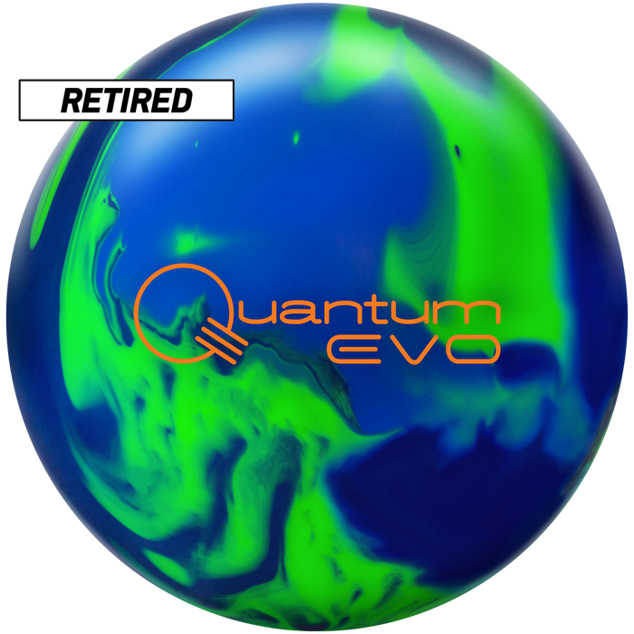 Retired Quantum Evo solid bowling ball-1