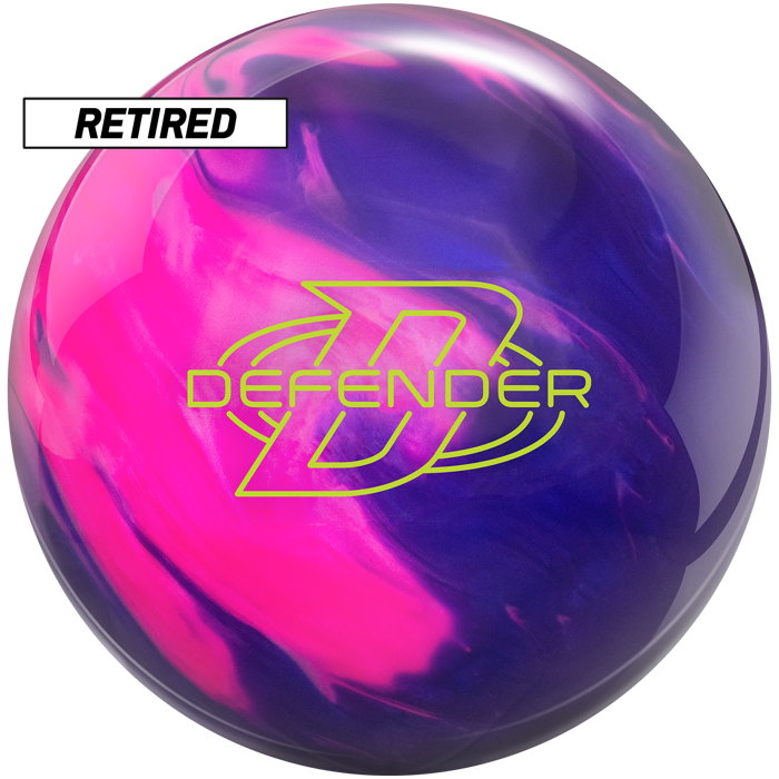 Retired defender hybrid bowling ball-1