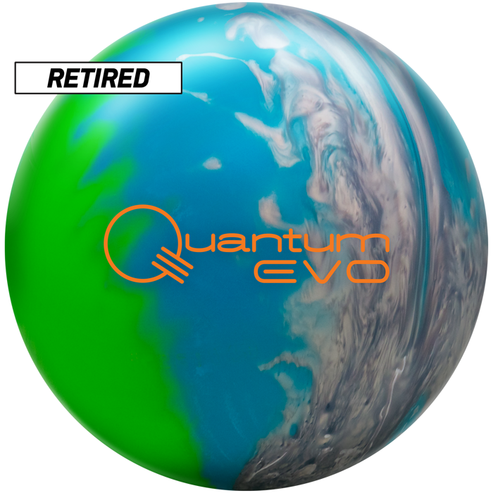 Retired quantum evo hybrid bowling ball-1