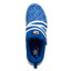 Top view of the Royal Blue and White Slingshot shoe-6