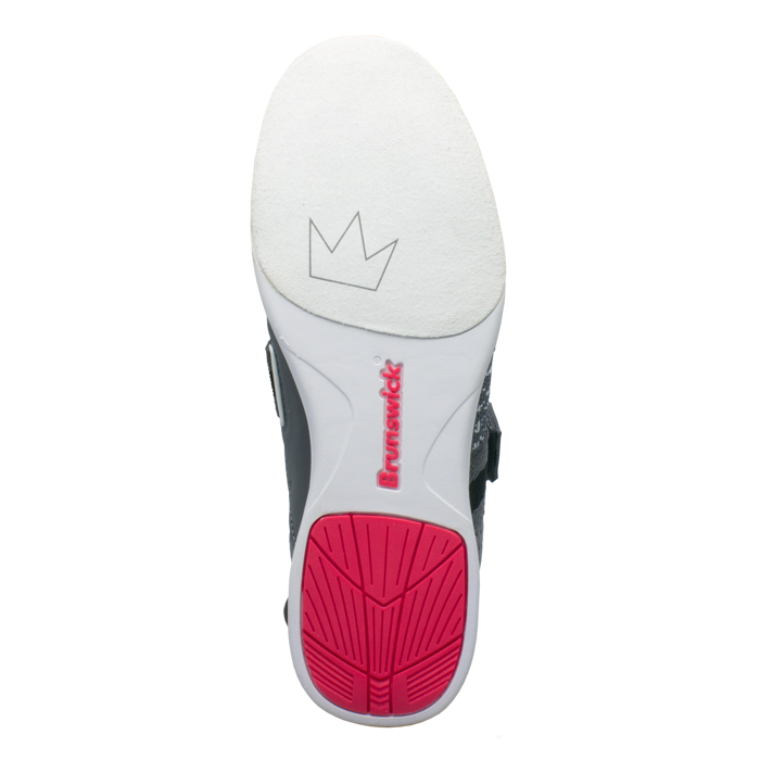 Sole of the Grey and Pink Versa shoe-7