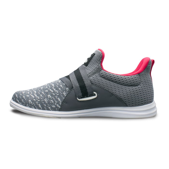 Inner side view of the Grey and Pink Versa shoe-2