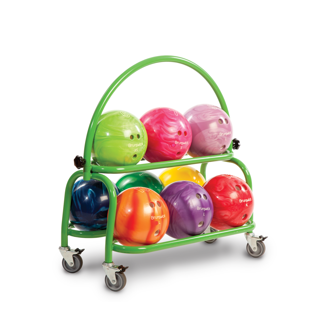 Ball Cart 2 Tiered Brunswick Bowling