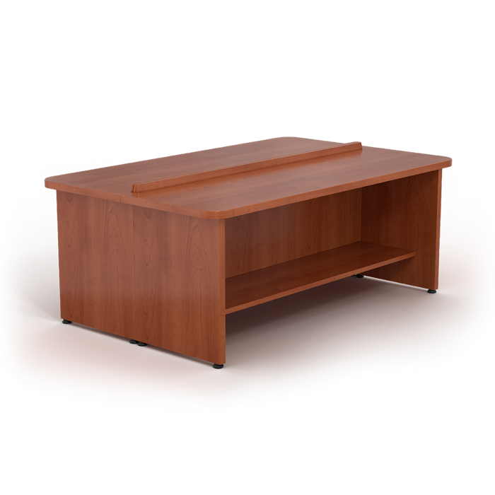Center Stage double coffee table. Oiled Cherry finish-1
