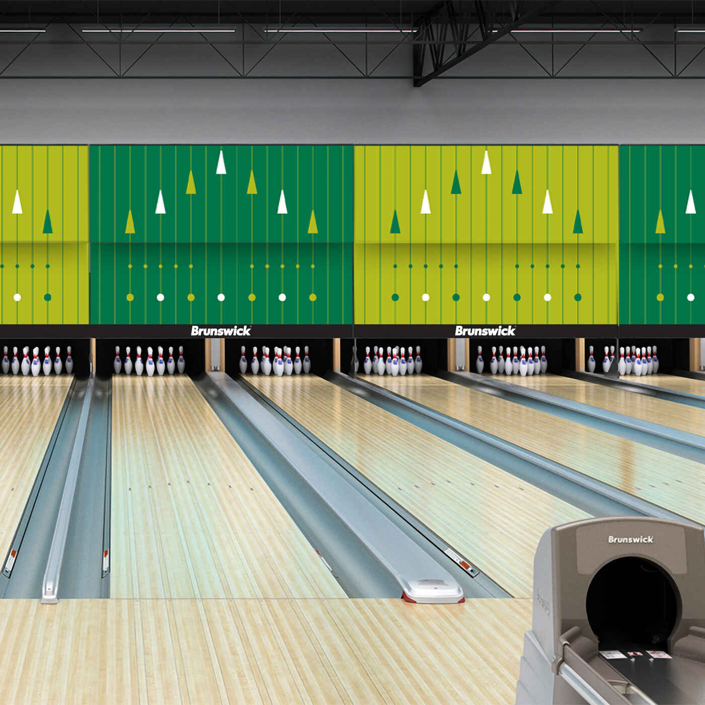 Lane Markers | Brunswick Bowling
