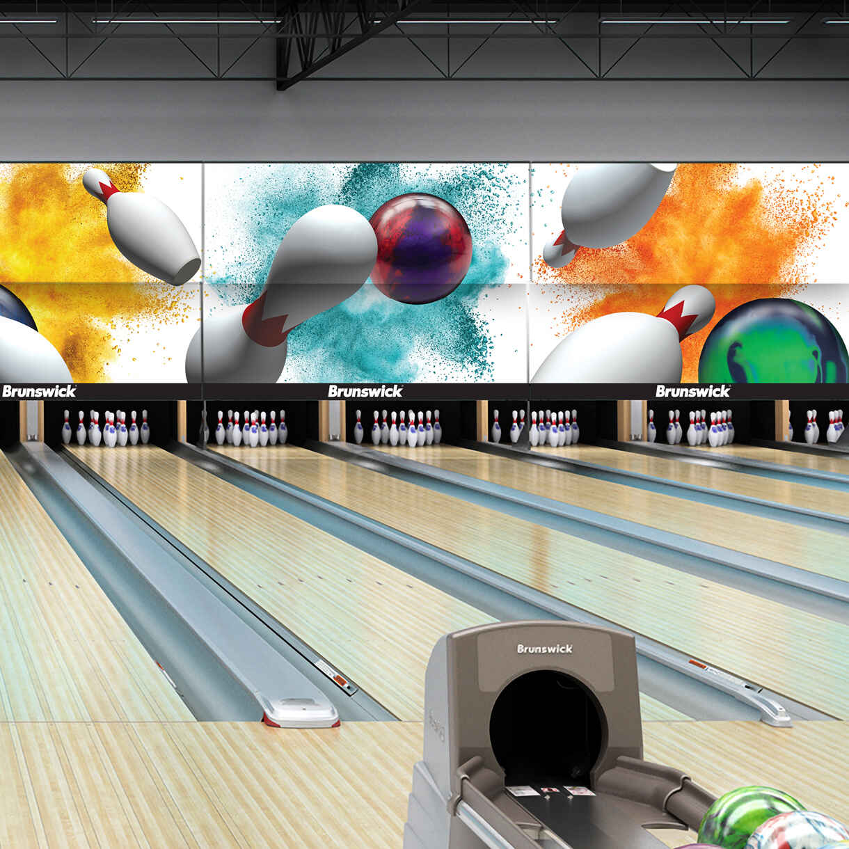 Powder Blast Brunswick Bowling