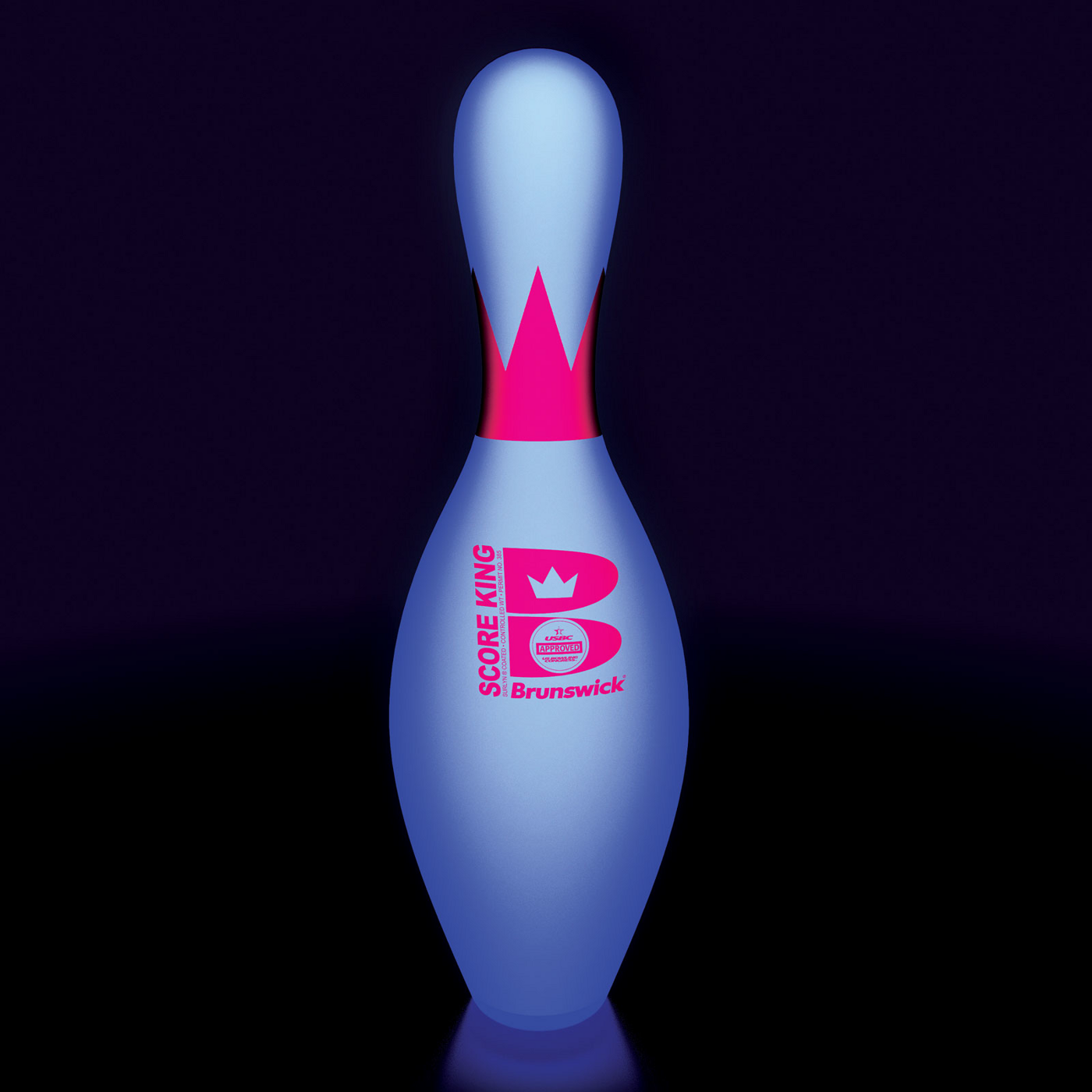 Score King Pins Crown Brunswick Bowling