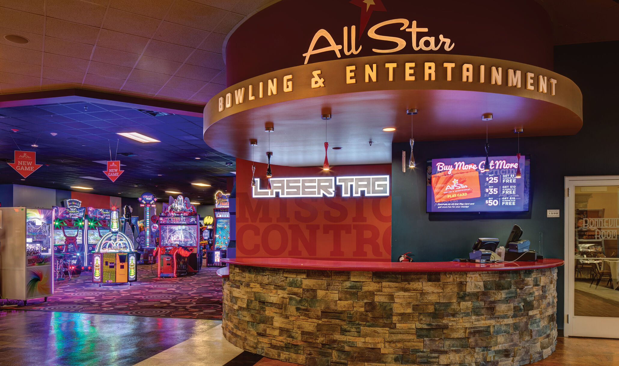 Allstar Bowling - Draper Ut - Information Center-1