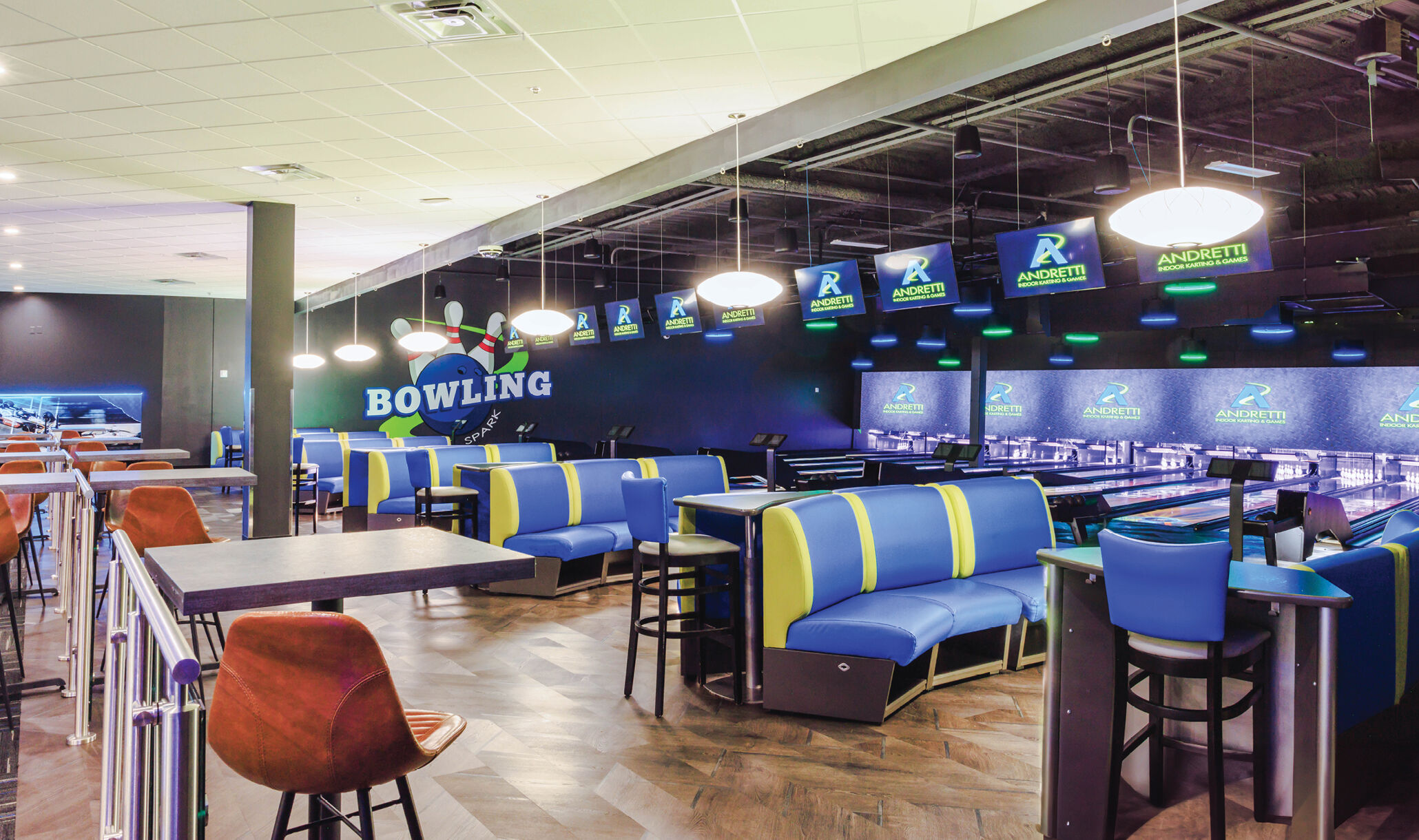 Andretti Indoor Karting & Games Orlando, FL Brunswick Bowling