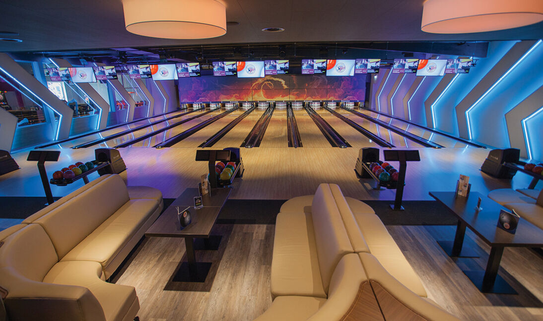 Bowling Five, Thayngen, Switzerland - Bowlers Area Seating-3