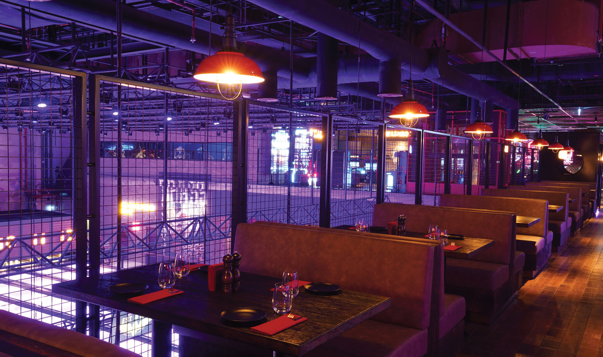 Brass Monkey, Dubai UAE - Restaurant Seating-2