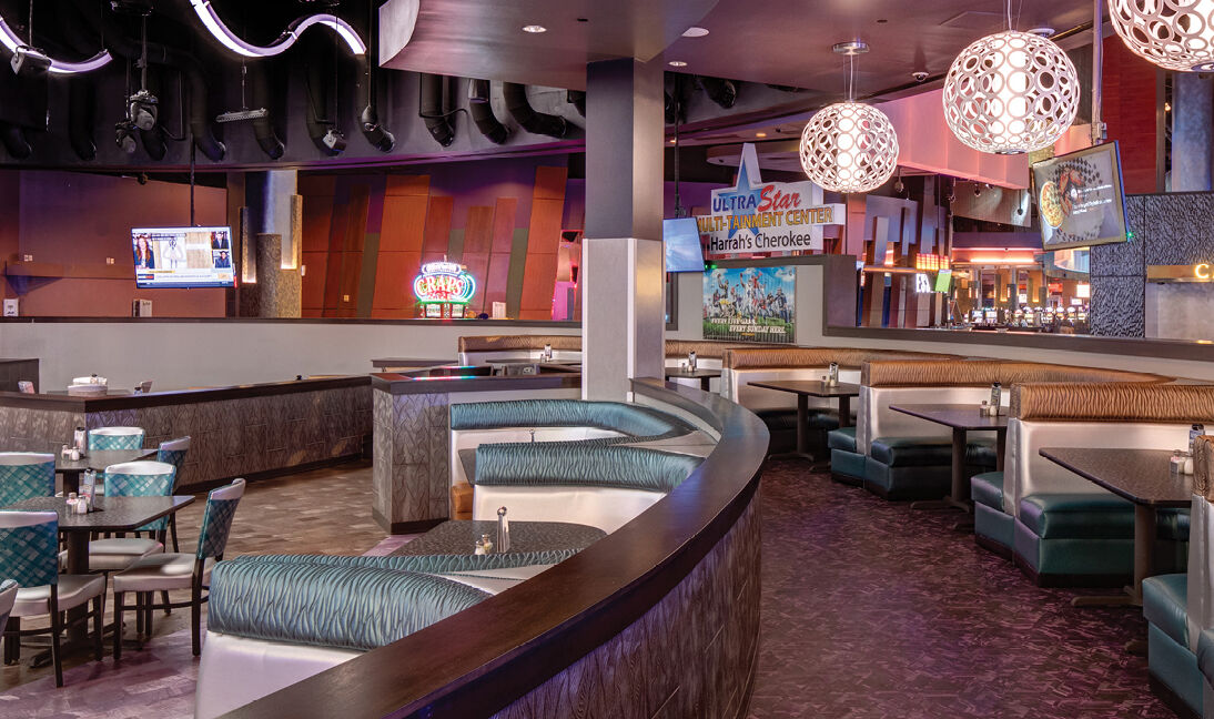 Harrah's Cherokee Casino Resort - Cherokee, NC - Bar Seating-1