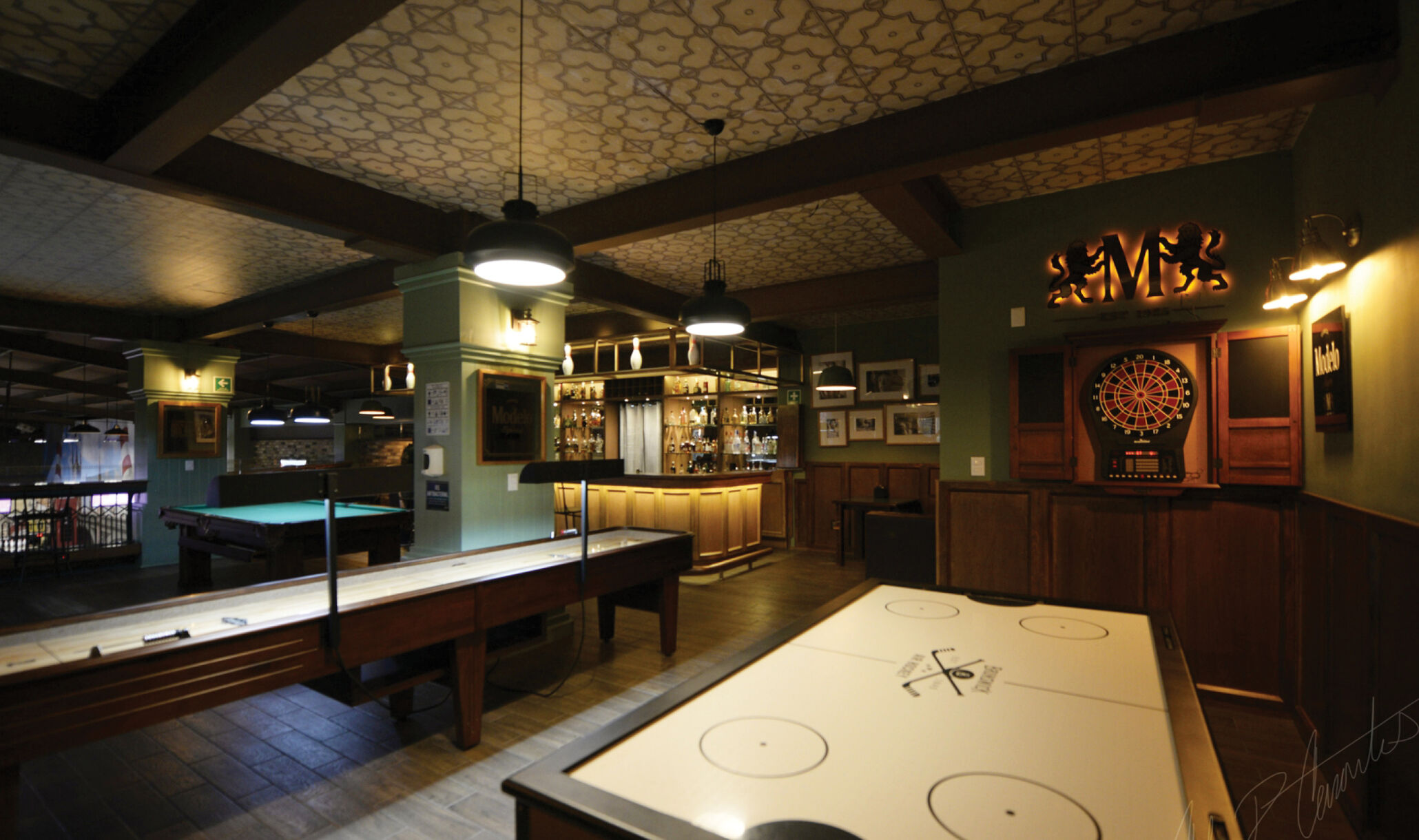 Mercury Bowling Center, Oxaca Mexico - Game Room-1