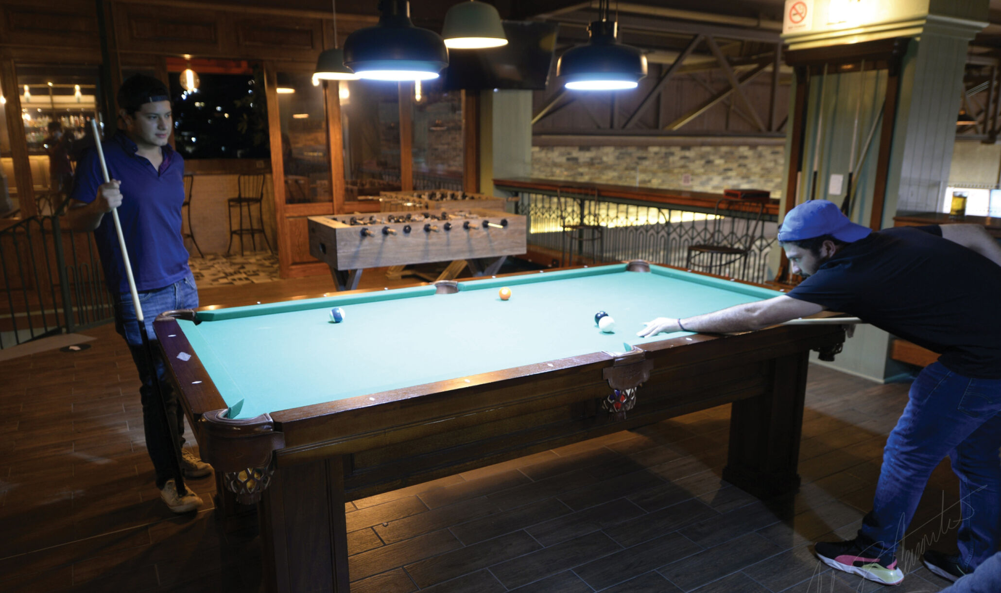 Mercury Bowling Center, Oxaca Mexico - Pool Table-2