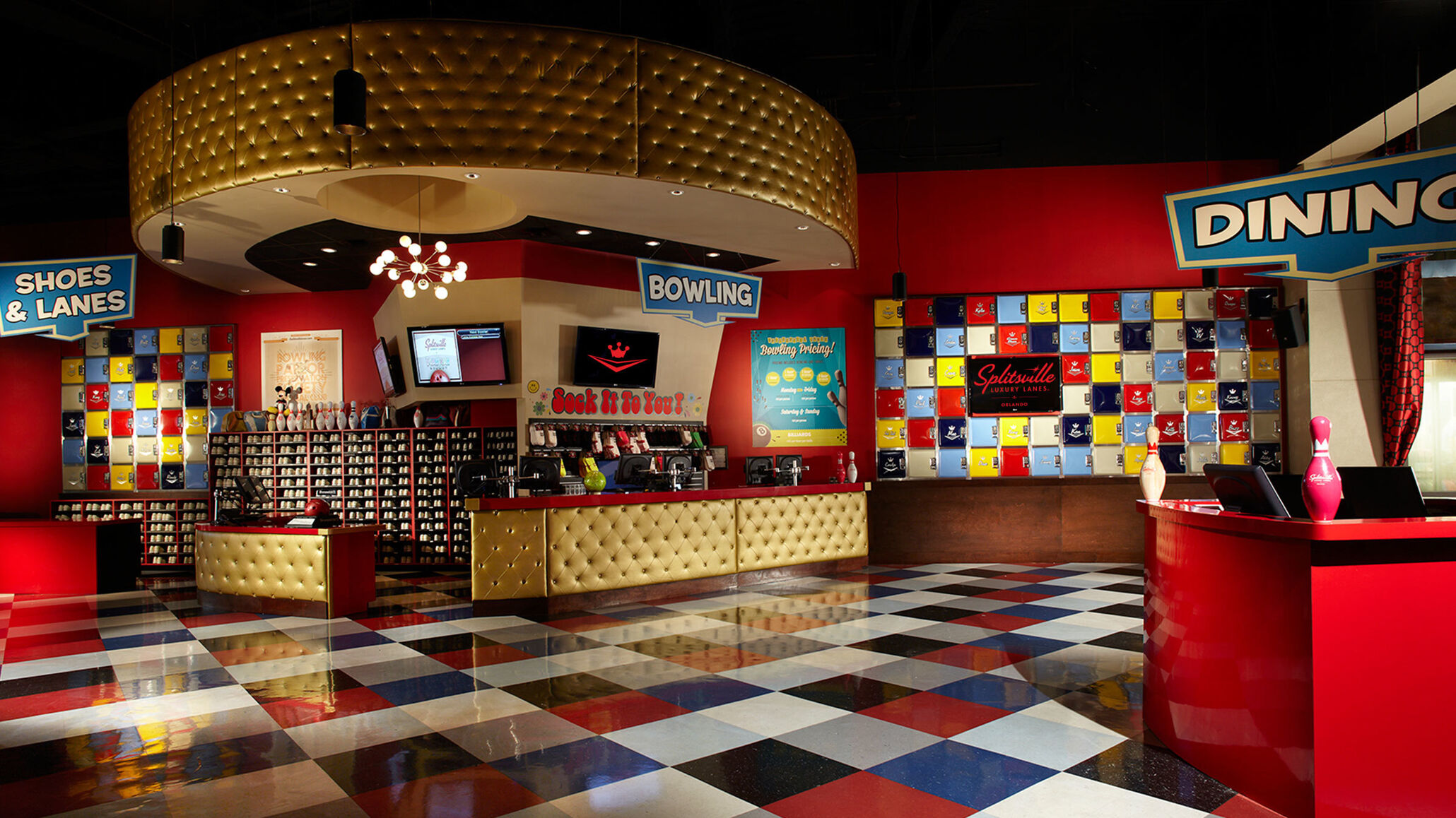 Splitsville Luxury Lanes - Bowling Alley in Disney Springs Orlando