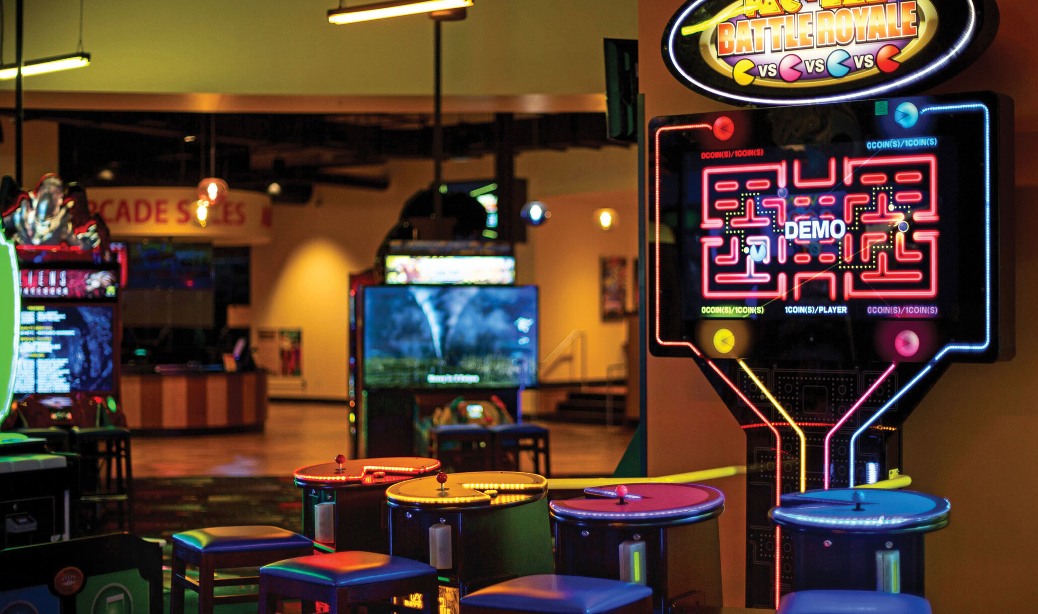 Stars and Strikes - Woodstock GA - Pac Man-3