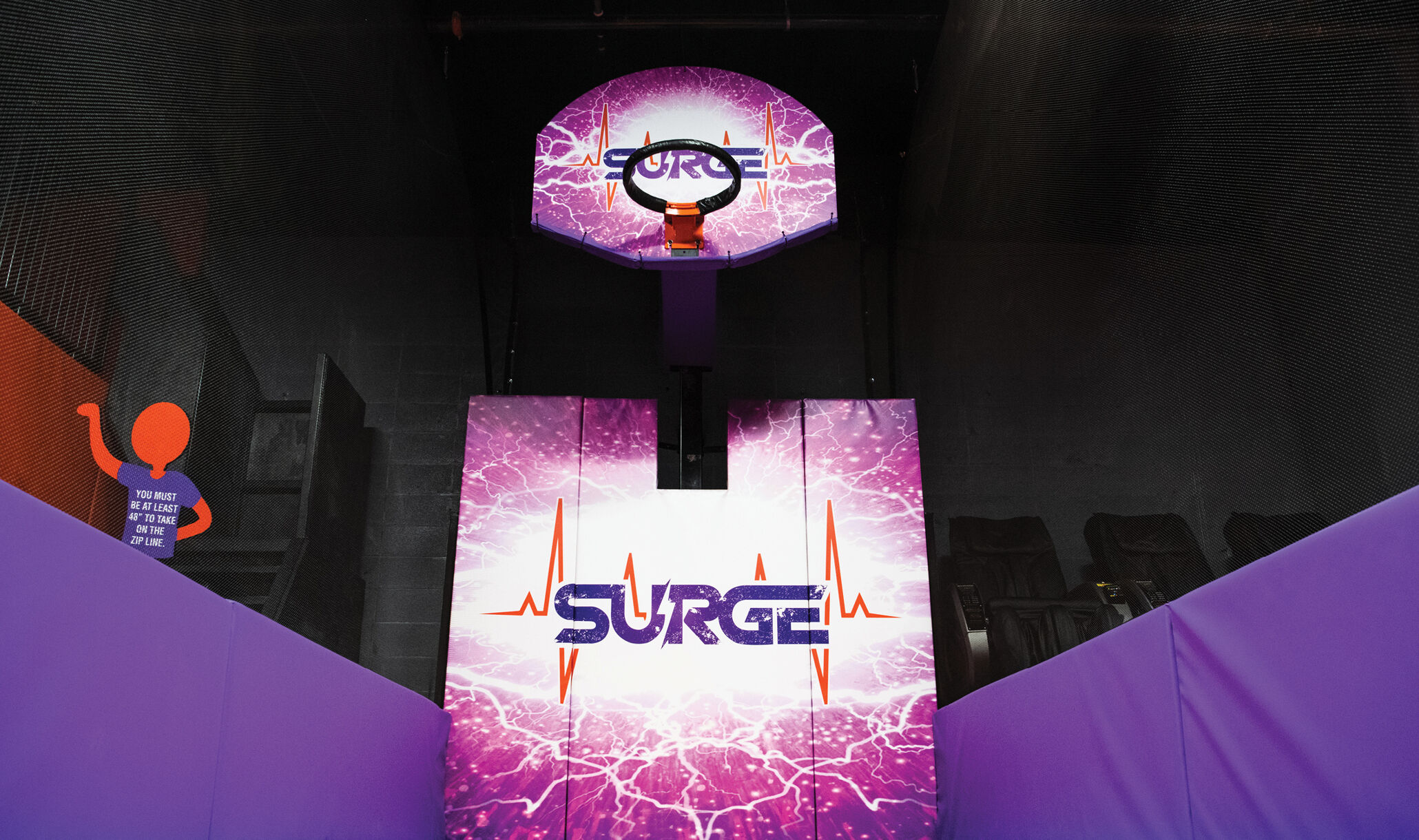 Surge Entertainment, Lafayette LA - Basketball Hoop-1