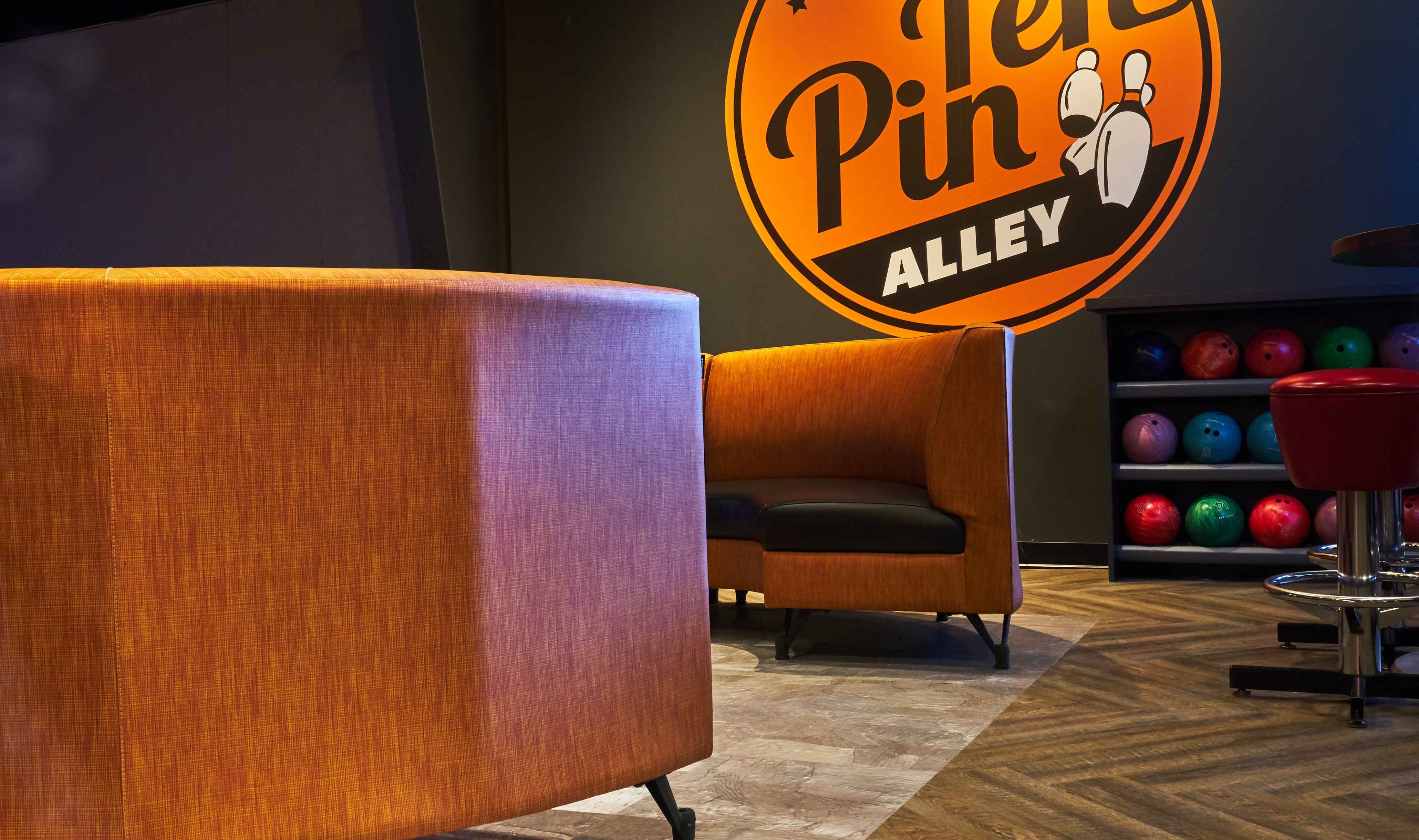 Ten Pin Alley Brunswick Bowling