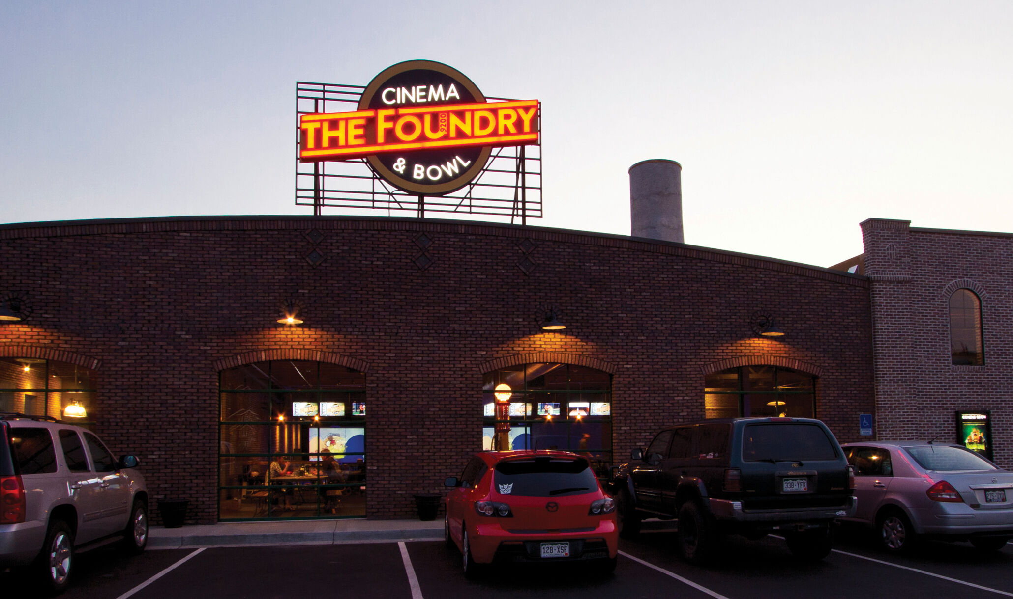 Foundry Cinema Bowl - Fraser, CO - Exterior Signage-1