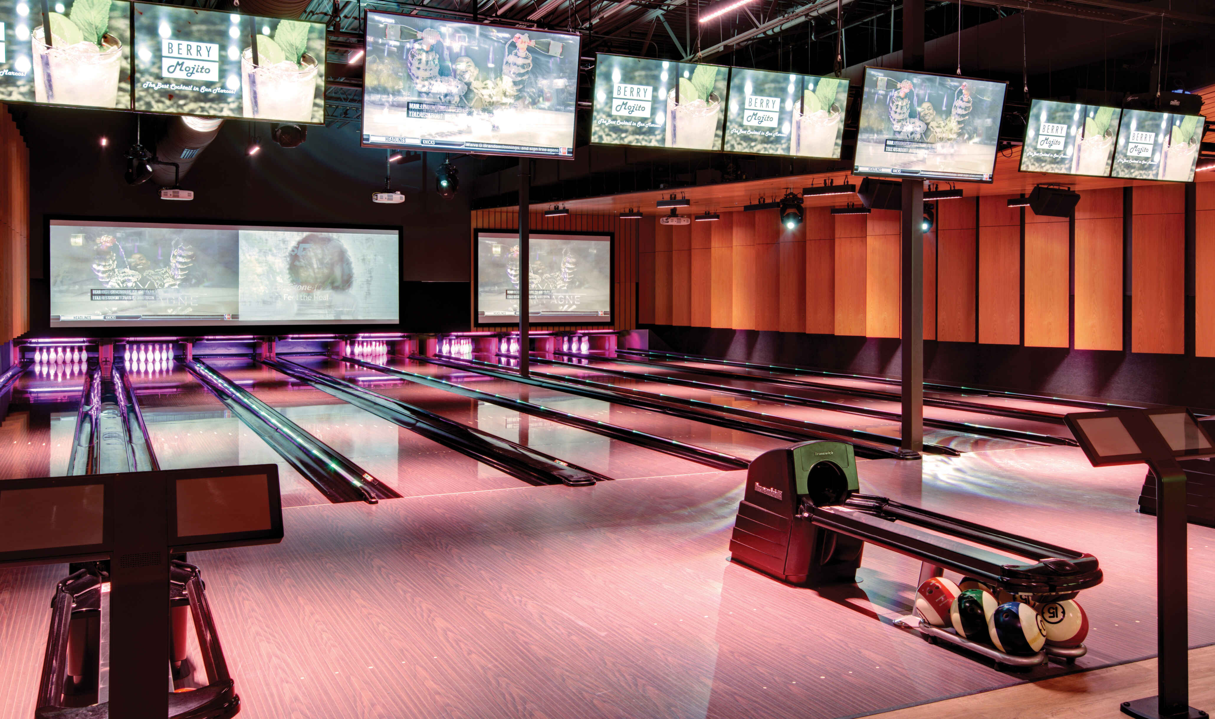 The Spot Cinema Eatery and Social Haus Brunswick Bowling