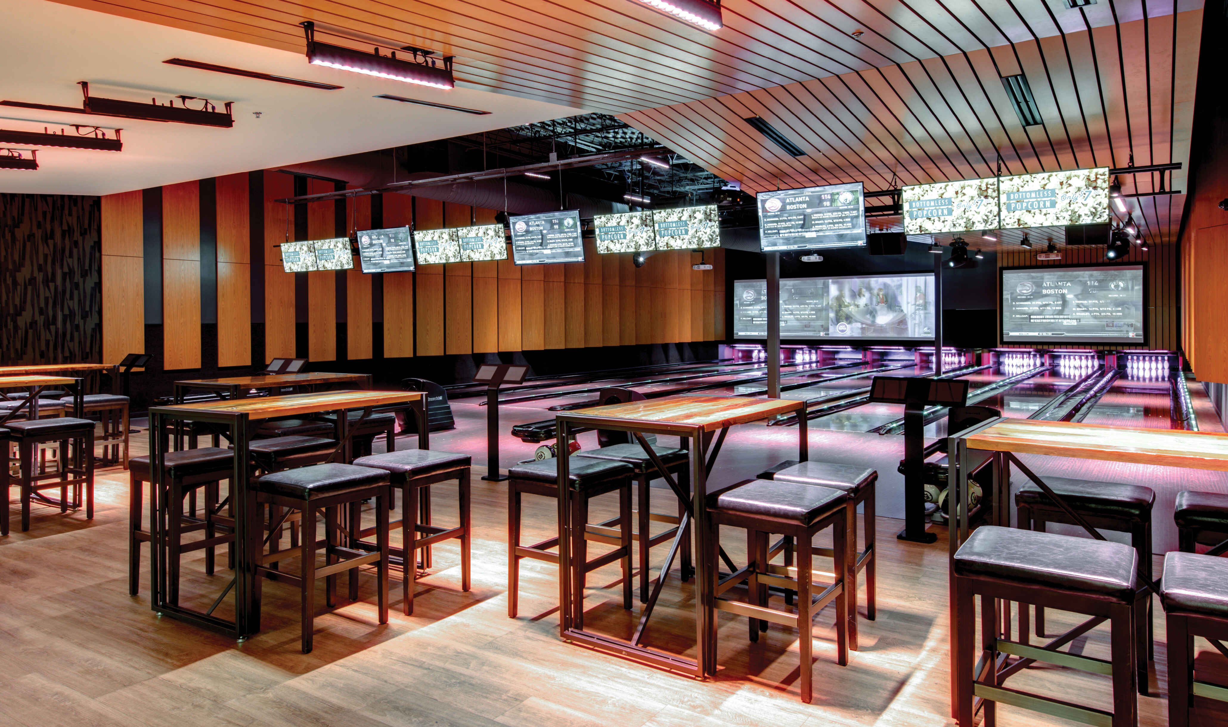 The Spot Cinema Eatery and Social Haus Brunswick Bowling