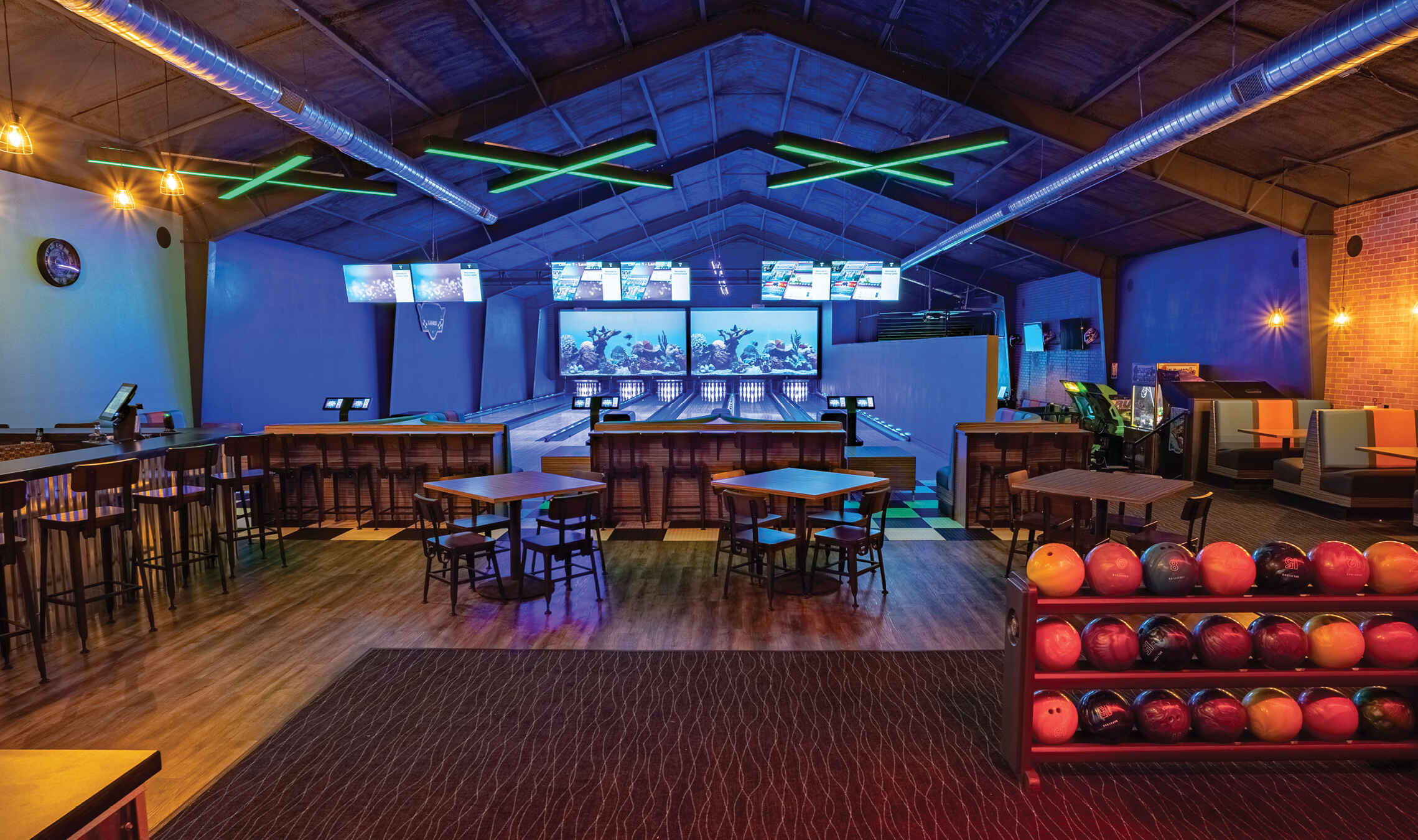 Victory Lanes Brunswick Bowling