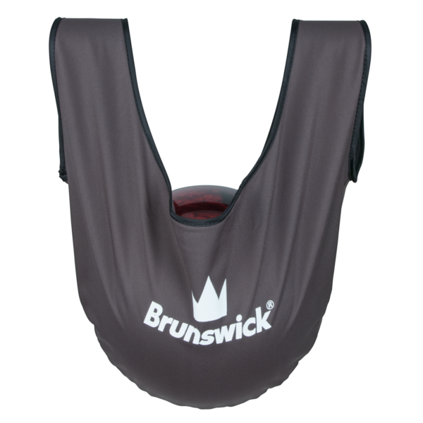 Brunswick Bowling Micro Suede Gray Bowling Towel 