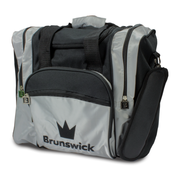 Brunswick Bowling Deluxe Touring Backpack Grey/Lime 