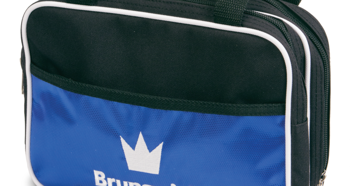 Black/Royal Brunswick Accessory Bowling Bag