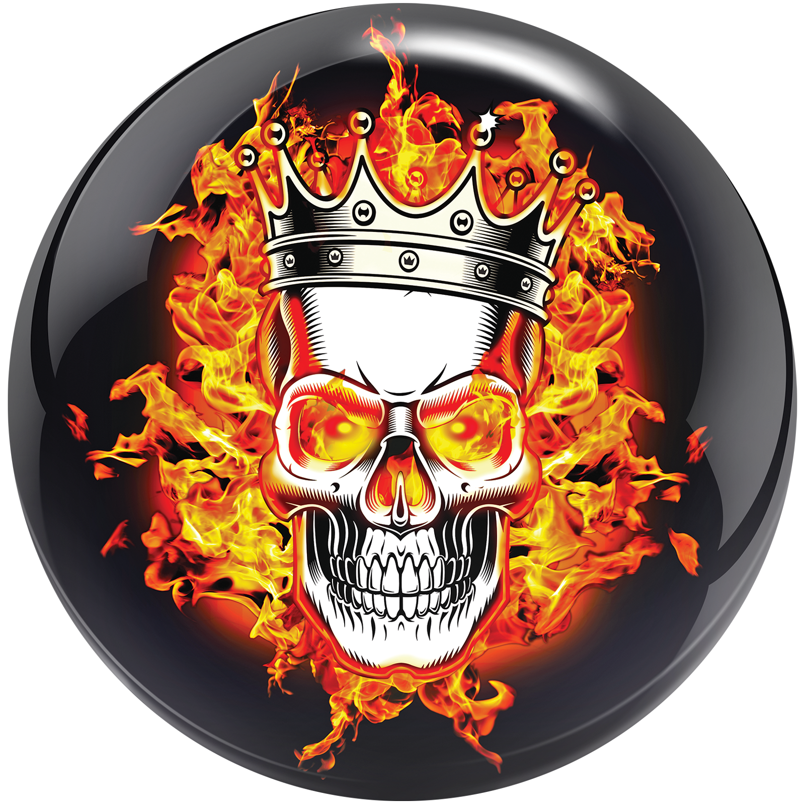 Flaming Skull | Brunswick Bowling