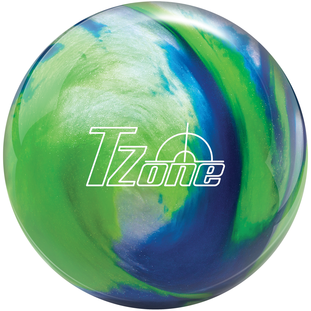 Brunswick T-Zone Carribean Blue Bowling Ball