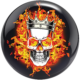 Viz-A-Ball Flaming Skull, for Flaming Skull (thumbnail 1)