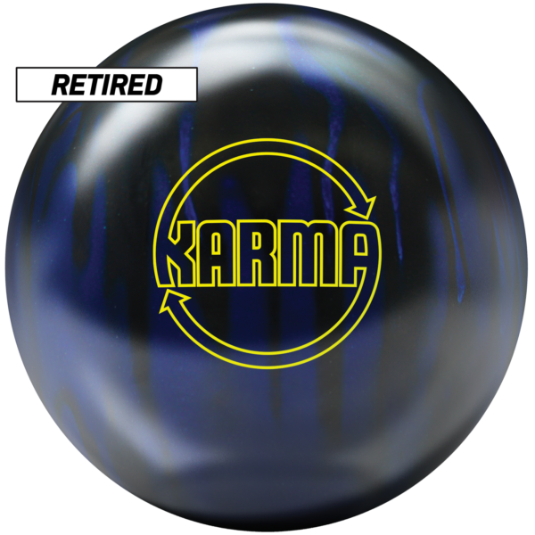 Retired Karma Black Blue Solid ball