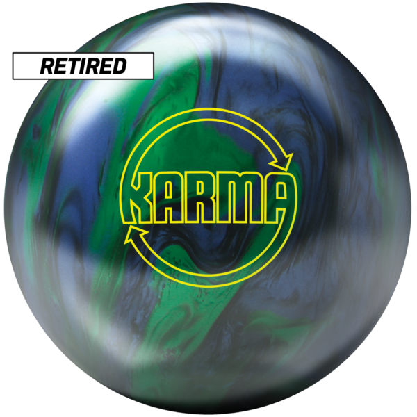 Retired Karma Blue Green Pearl ball
