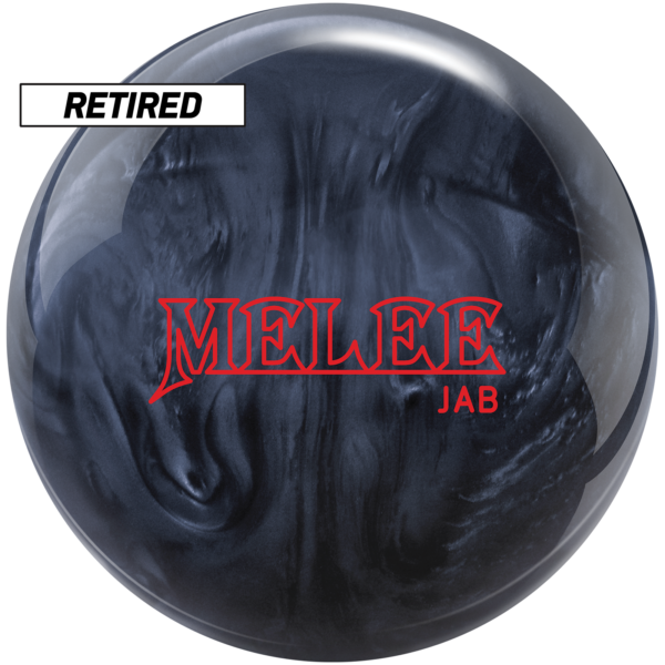 Retired melee jab carbon bowling ball