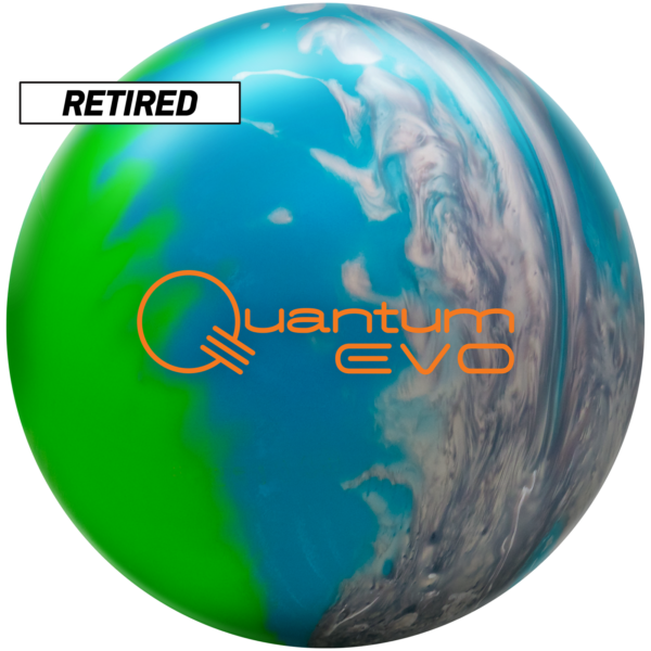 Retired quantum evo hybrid bowling ball