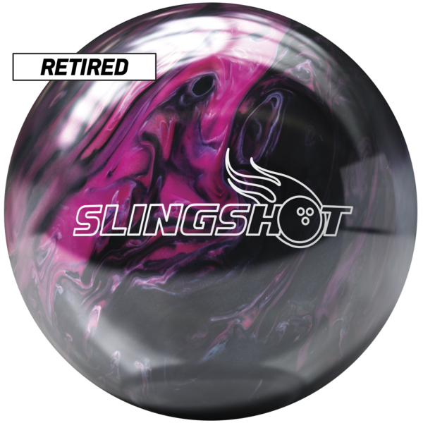 Retired Slingshot Black Pink Pearl ball