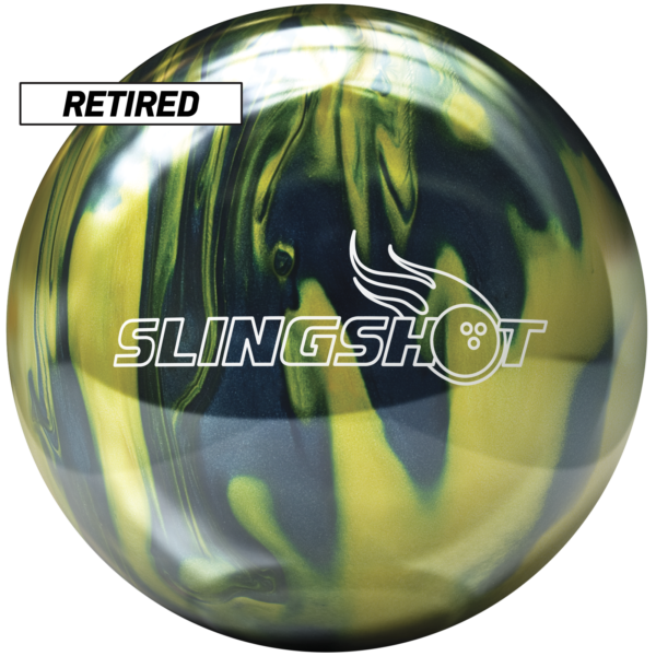 Retired Slingshot Gold Blue Pearl ball