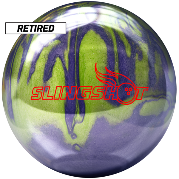 Retired Slingshot Lavender Lime Pearl ball