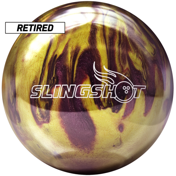 Retired Slingshot Merlot Gold Pearl ball